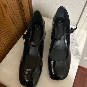 New Marc Fisher Glossy Black Heels